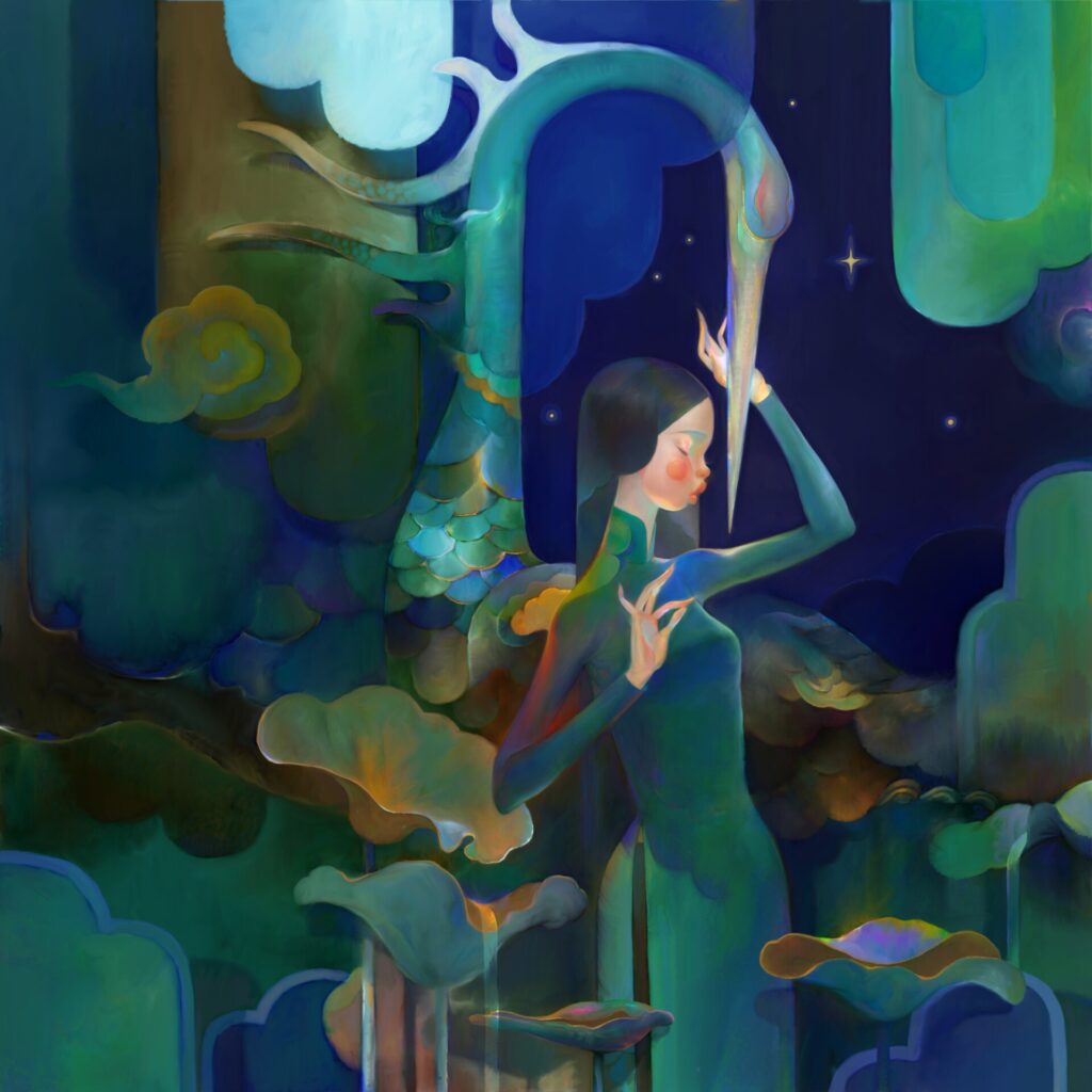 digitální ilustrace